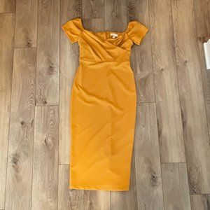 Yellow Topshop Dress
